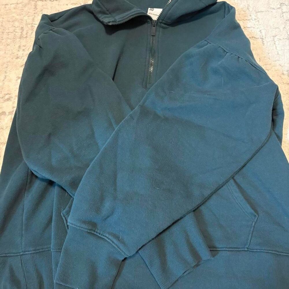 All-in-motion Women's Green and Blue Sweatshirt